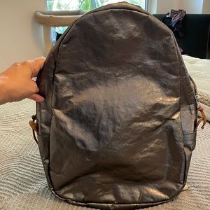 Uashmama Metallic Paper Bag Backpack - Lightweight!